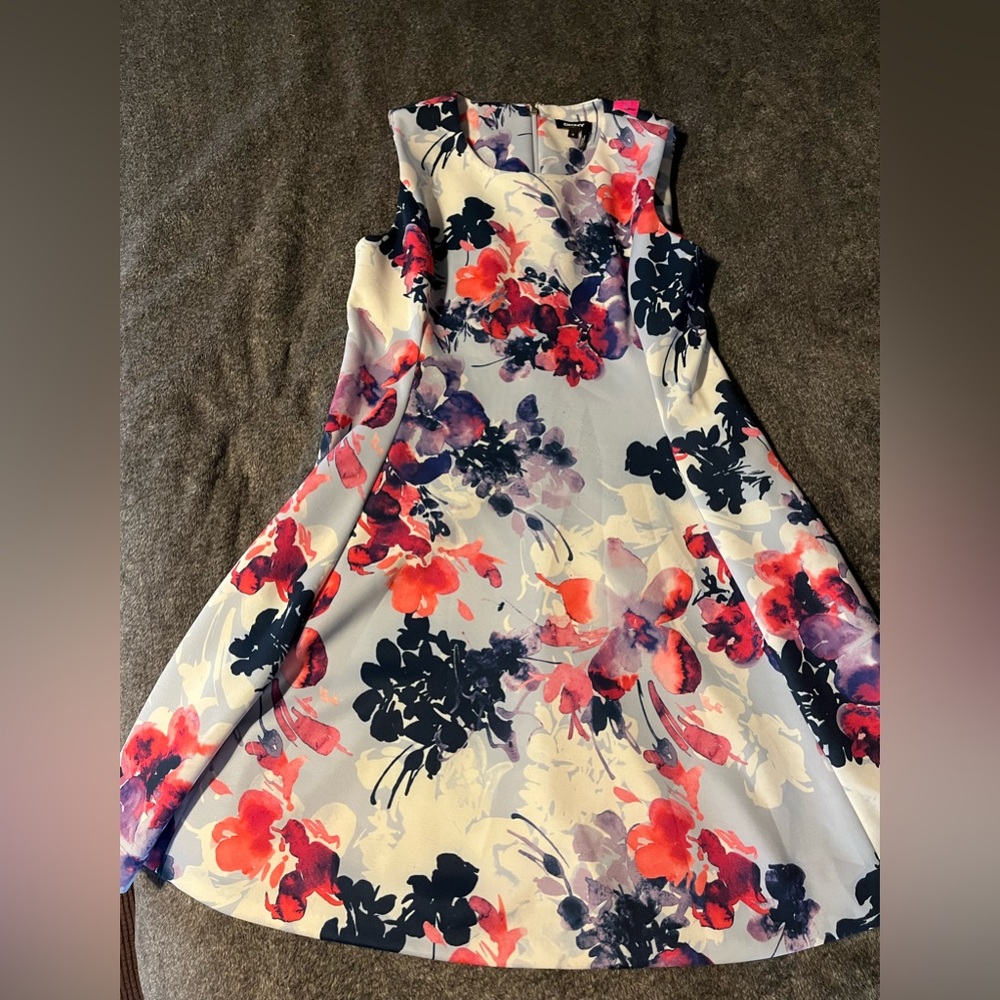 DKNY Summer Floral Dress Size 14